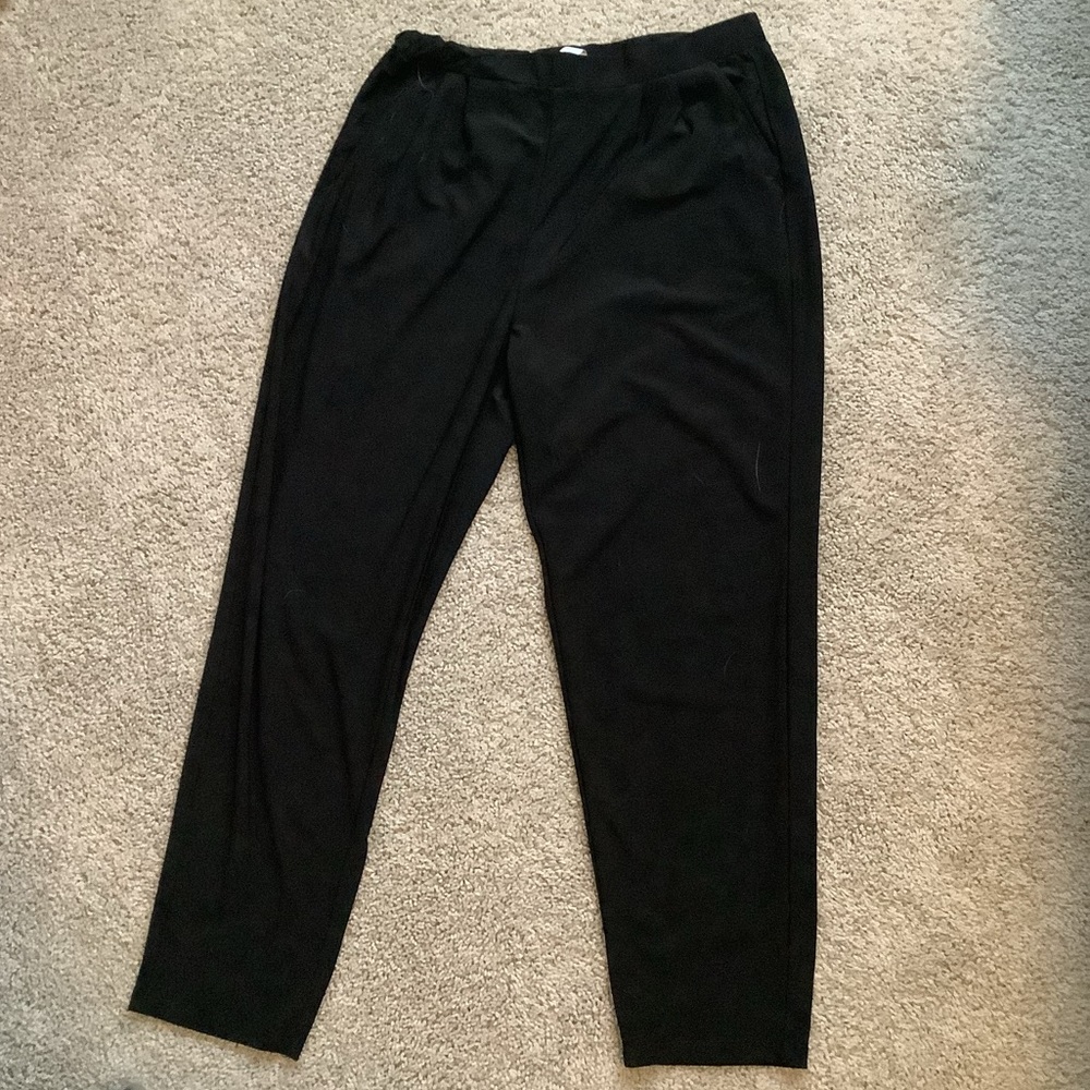Leith Black Pants with Pockets (size L)